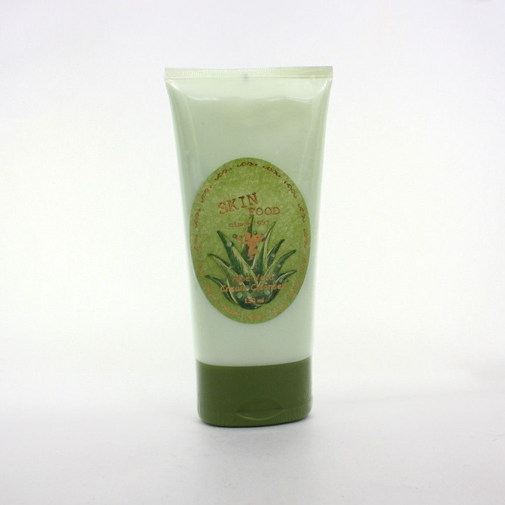 Skin Food Aloe Vera Hydrating Cream Cleanser 130ml 4 4oz