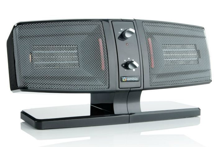 AMBIA SIDE BY SIDE 2 ZONE CERAMIC SPACE ROOM ELECTRIC HEATER