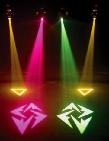 American DJ Spot 250 Moving Head Pro Scan Lighting EFX