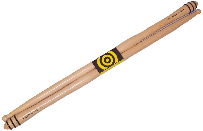 Hornets Drum Sticks 7A Raw Unfinished Drumsticks New