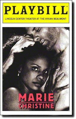 Playbill Marie Christine Audra McDonald Anthony Crivello Mary Testa 