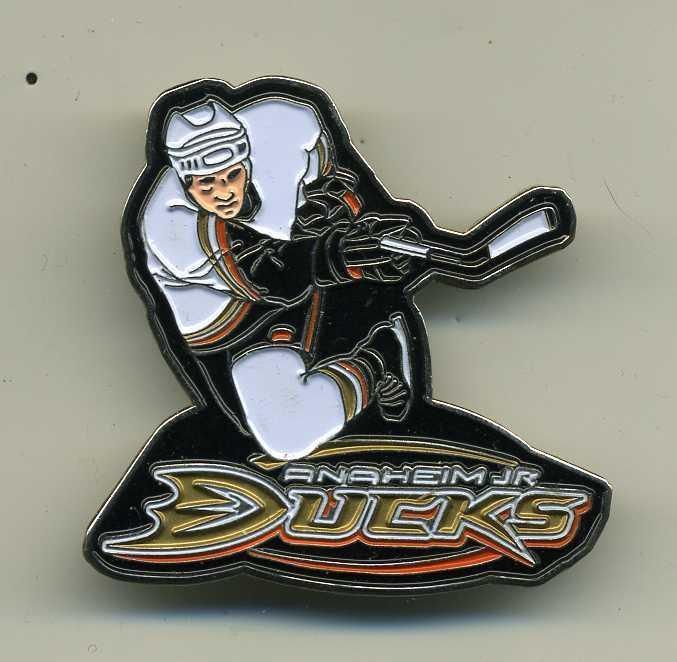 Minor Hockey Pee Wee Pin Anaheim Jr Ducks Players