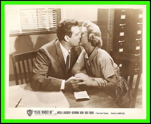 Angela Lansbury Raymond Burr Please Murder Me 1956