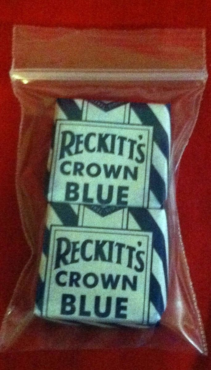 Reckitts Crown Blue Azul Anil IFA Palo Yoruba Orishas Cuba Puertorico 