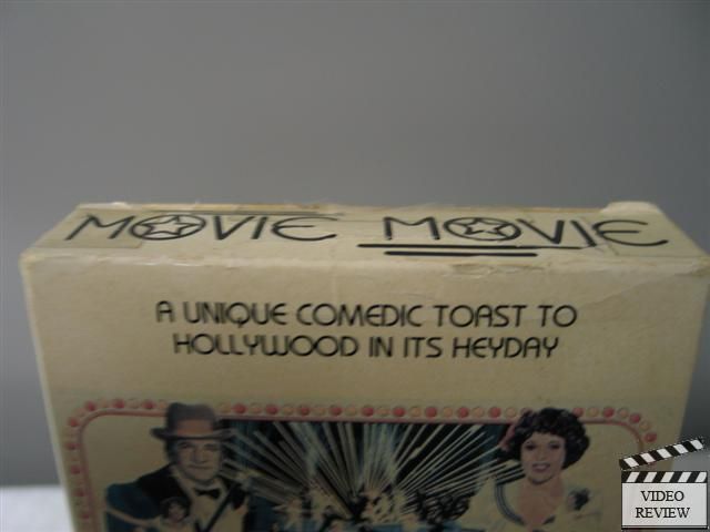 Movie Movie VHS George C Scott Red Buttons Barry Bostwick Art Carney 