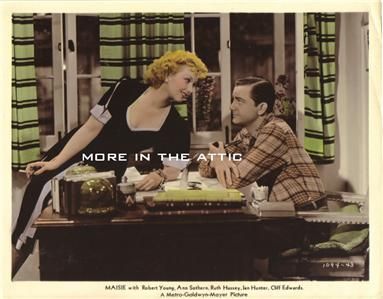 ann sothern is maisie orig vintage mgm film still 2