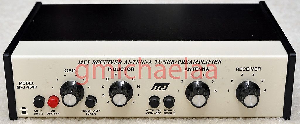 MFJ 959B Reciever Antenna Tuner / Preamplifier   Shortwave   HAM