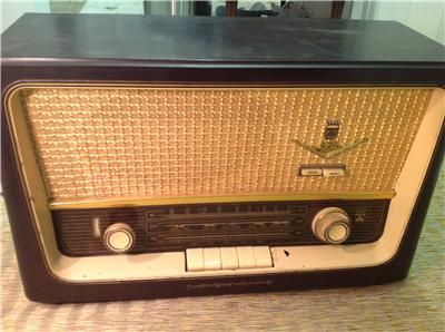 Vintage Grundig Model 970 EES 1950s World Tube Radio West Germany 