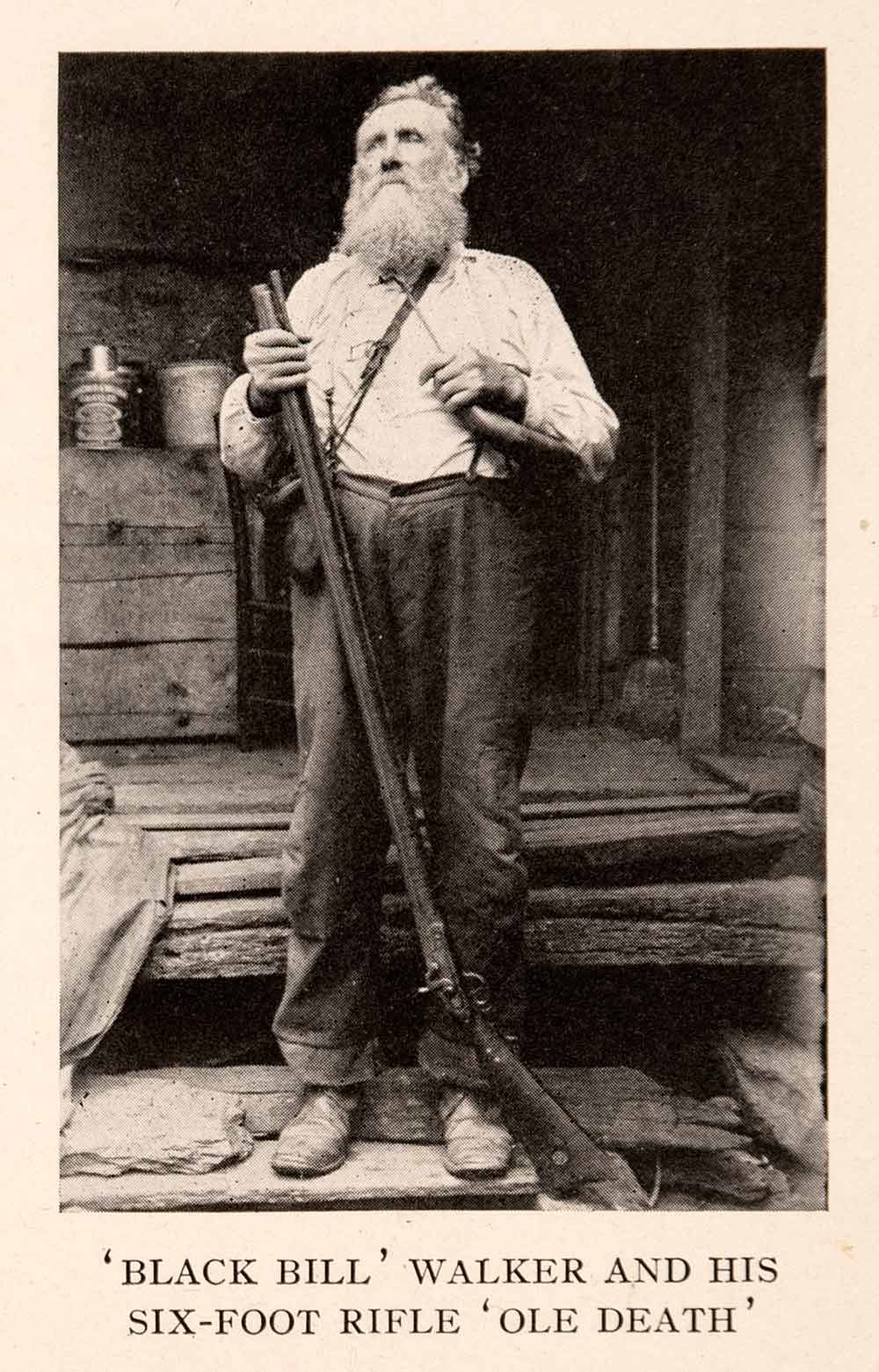   Bill Walker Rifle American Kentucky Longrifle Appalachia Gun