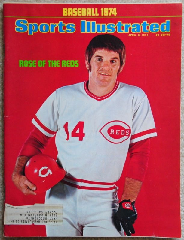 Sports Illustrated Pete Rose Baseball April 8 1974