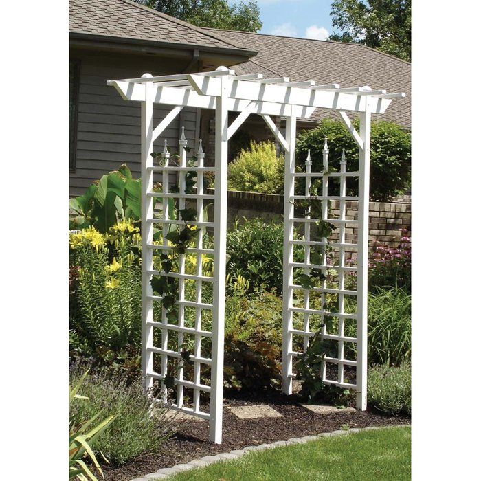  pergola arbor white made in the usa this best selling pergola arbor 