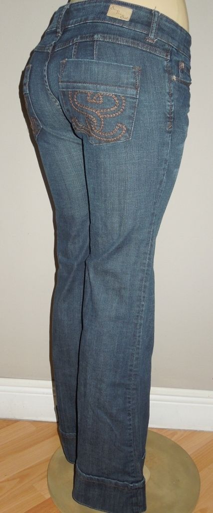 See thru Soul Women Jeans Wide Leg Size 29