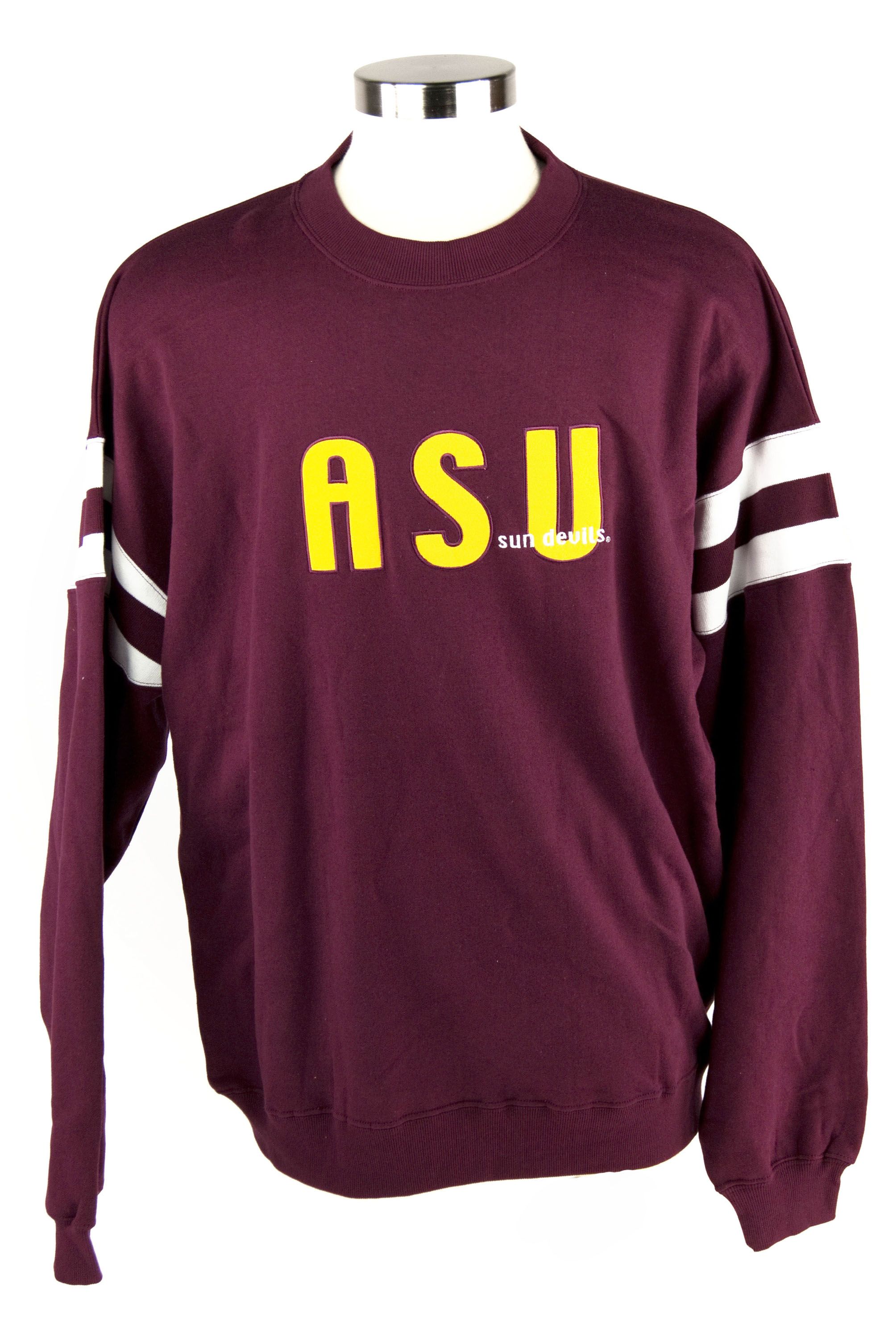 Red Oak Arizona State Sun Devils Crew Neck Sweatshirt XX Large Maroon