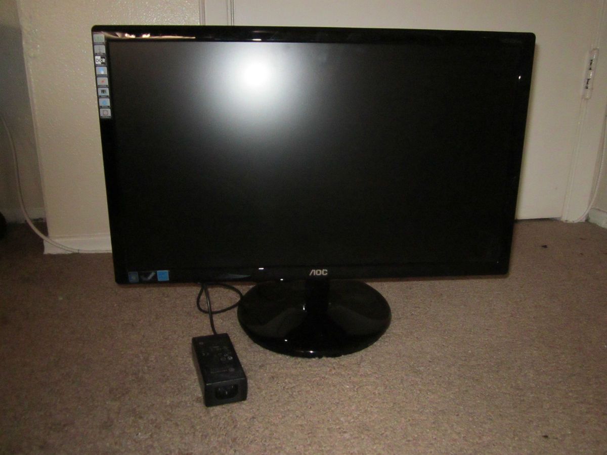 AOC LCD 22 inch flat screen Monitor Model e2243Fwk never used