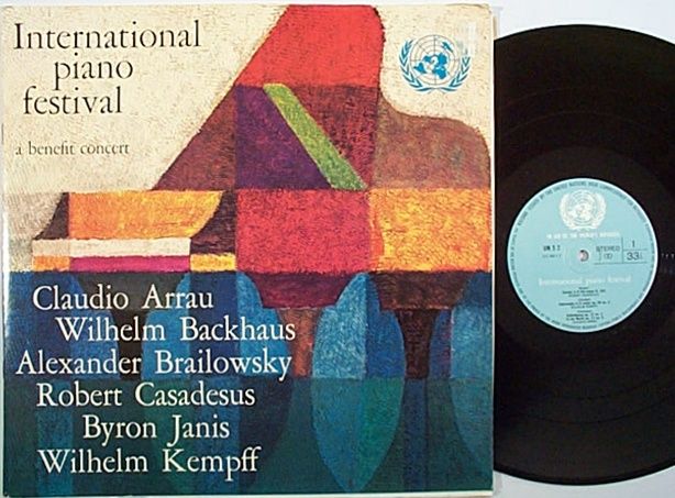 arrau jaini kempff int piano fesitval un lp 2