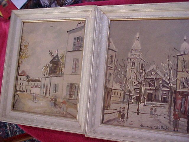 Maurice Utrillo Paris Le Village Inspire Very Nice
