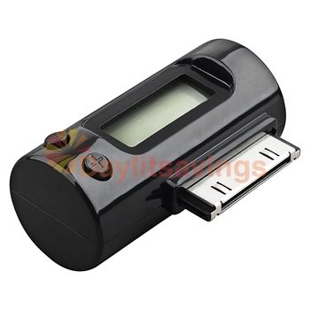 Black Car Radio FM Transmitter For Tablet Apple iPad 2 2nd Gen