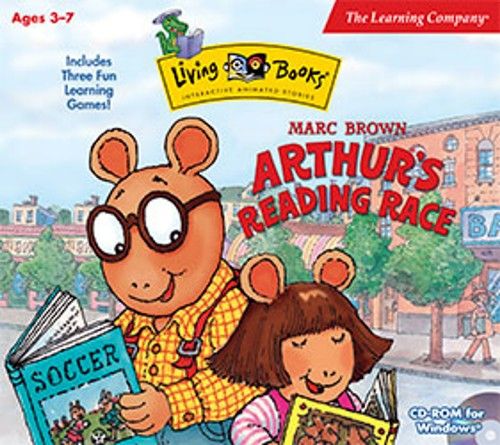 Arthurs Reading Race New for PC XP Vista Win 7 Mac SEALED