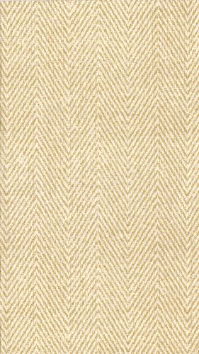 CASPARI 2 / 12ct Pkgs Jute Natural Paper Linen Guest Towels / Buffet 