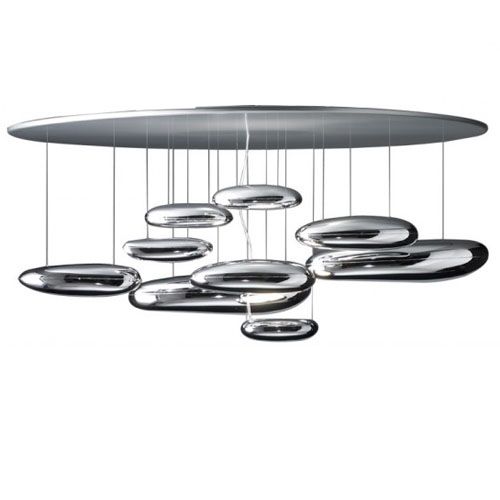 Artemide Mercury Soffitto Ceiling Light Suspension Pendant Lamp Retro 