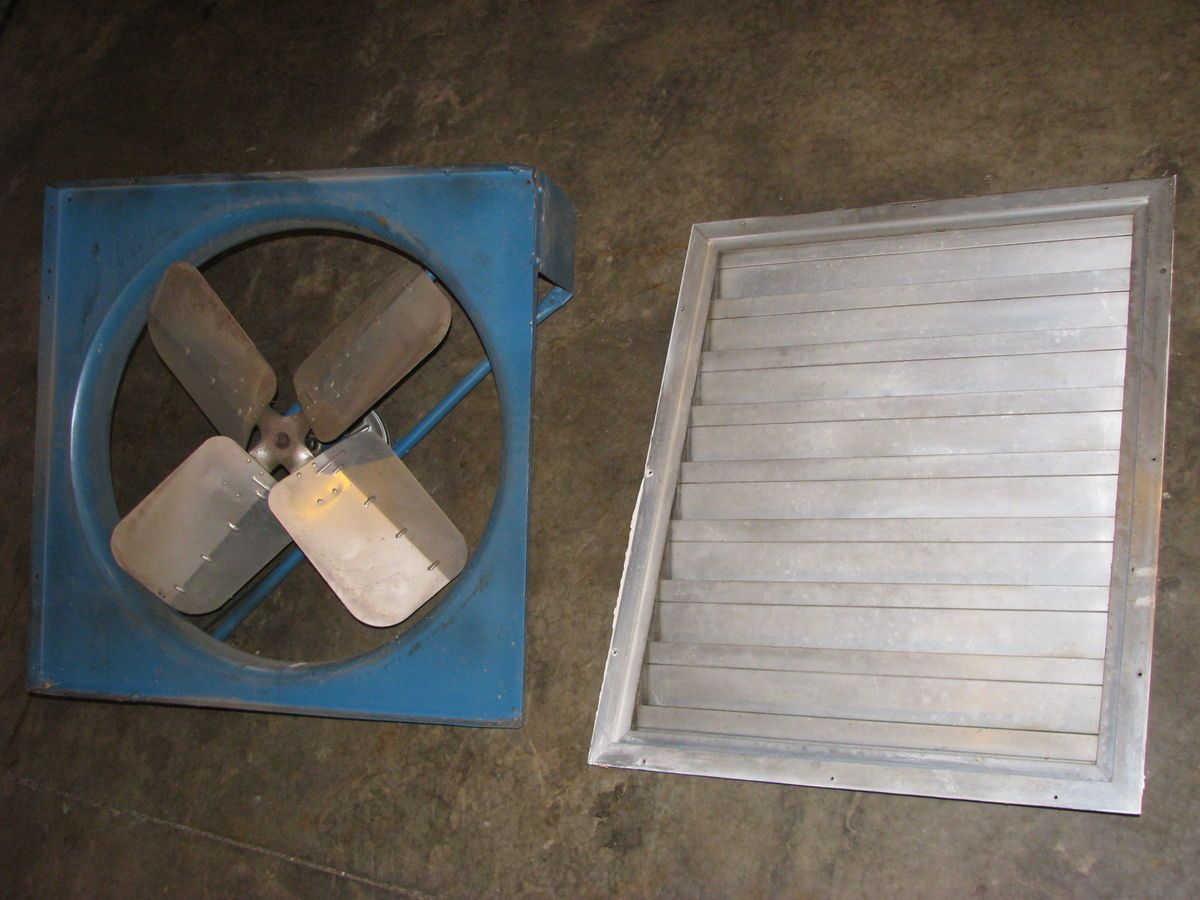 36 Attic Fan Cooling Louvers Whole House Ventilation