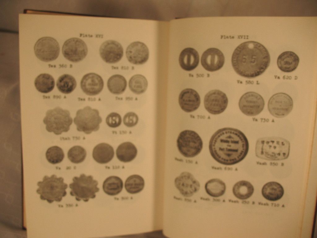 ATWOODS CATALOGUE of UNITED STATES and CANADIAN TRANSPORTATION TOKENS 