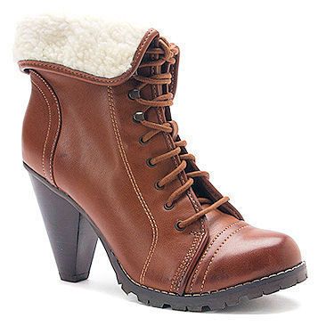 NEW MIA AUBRY LACE UP FLEECE LINED ANKLE BOOTS FOR WOMEN SIZE 8