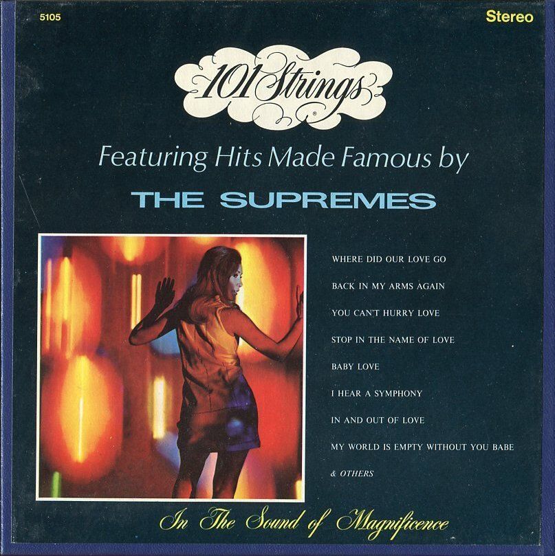   Hits by The Supremes Audio Spectrum Reel Tape 3¾ ips Ampex, Unplayed