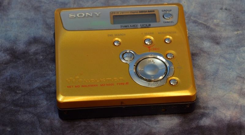 Sony MZ N505 Mini Disc Portable MD Recorder Player  0265