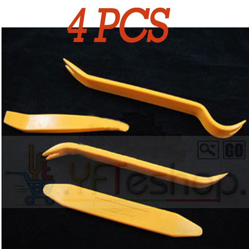 pcs Car Door Clip Panel Trim Dash Audio Removal Installer Pry Tool 