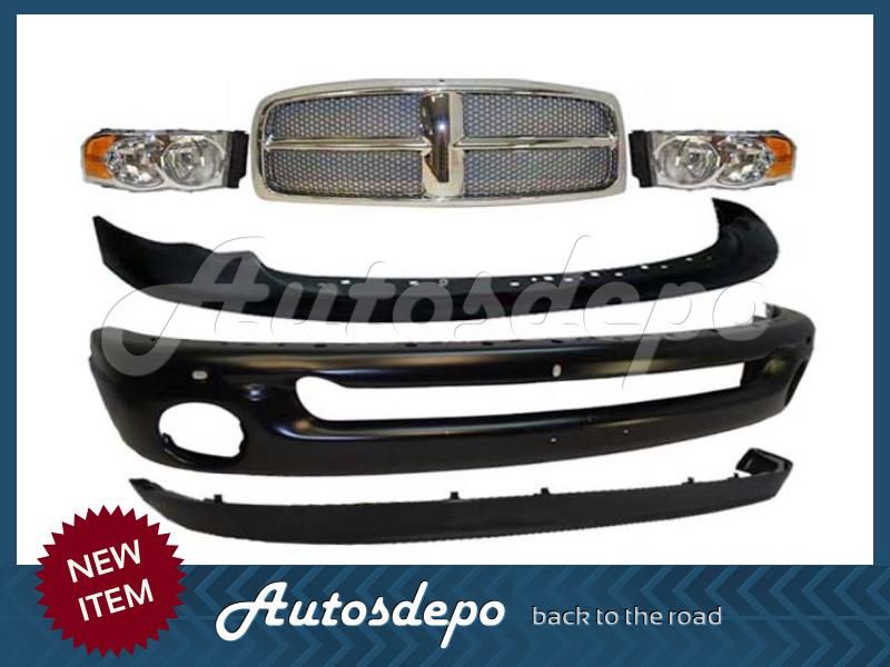 2002 2005 2004 2003 Dodge RAM 1500 Pickup Grille Chrome