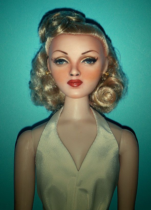 OOAK Lana Turner Inspired Gene Marshall Repaint