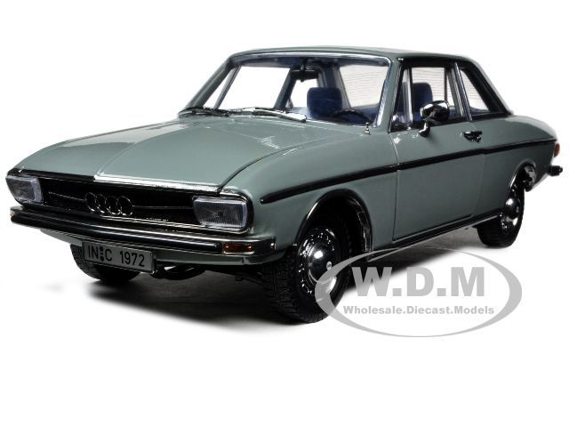 1972 Audi 100 Grey 1 18 Diecast Model Car by Signature Models 38211 