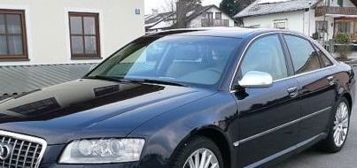 Audi A8 S8 D3 03 07 Alu Matt Finish Mirror Covers Caps