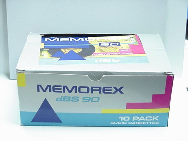   DBS 90 Normal Bias 120ps EQ Audio Cassette Tapes 10 Pack