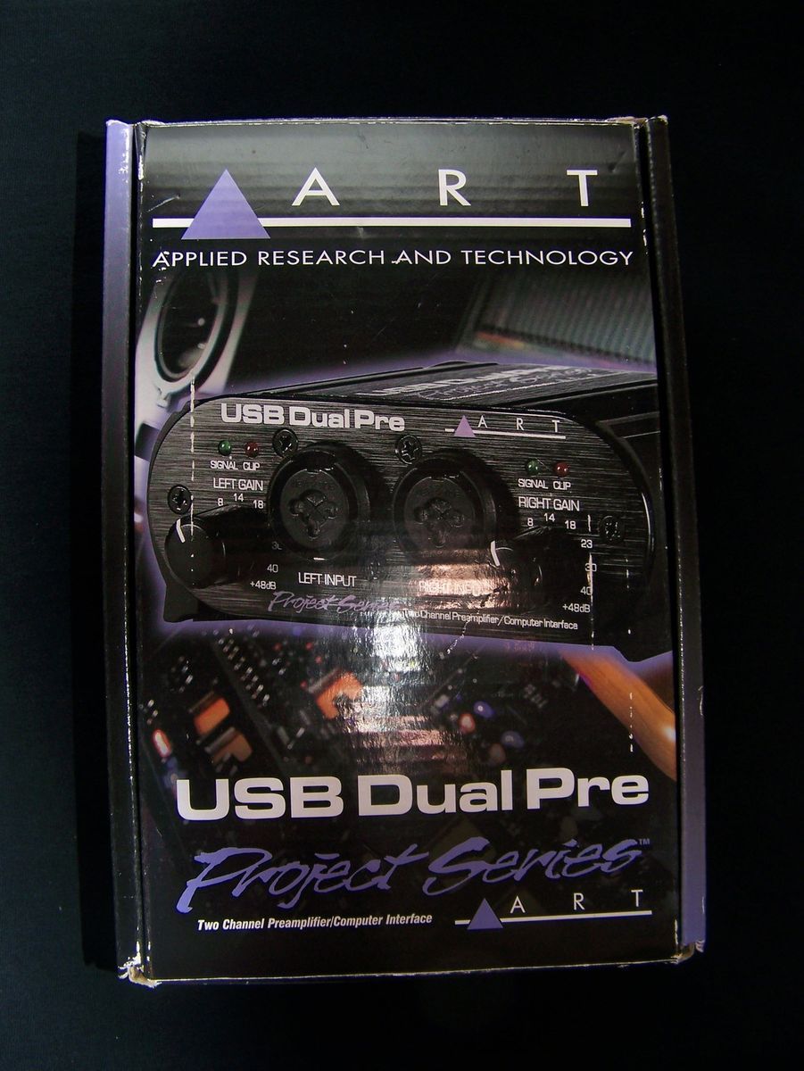 ART USB Dual Pre 2 Channel Preamp / Computer Audio Interface