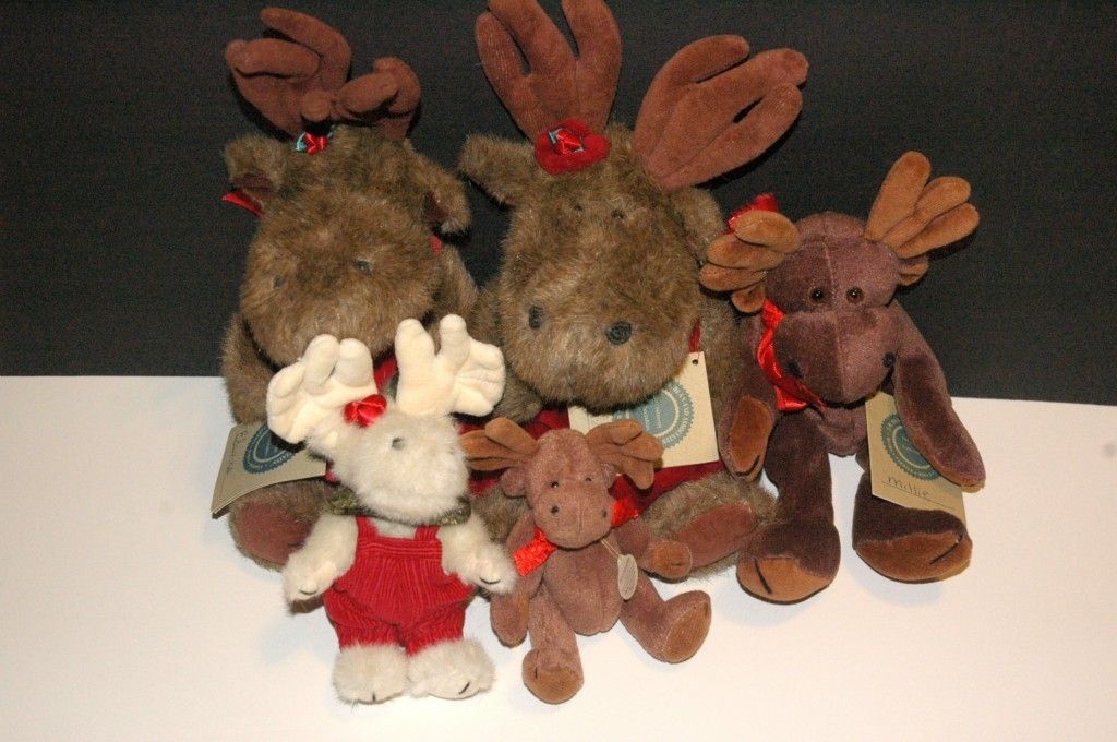 Vintage Boyds Bears Moose Edwina Fargo Millie Mabel Retired Lot