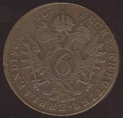 Austria Wonderful 6 Kreuzer 1800 Coin High Grade