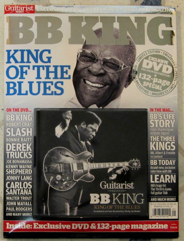 BB KING Limited Edition EXCLUSIVE DVD + 132 PAGE SPECIAL Joe Bonamassa 