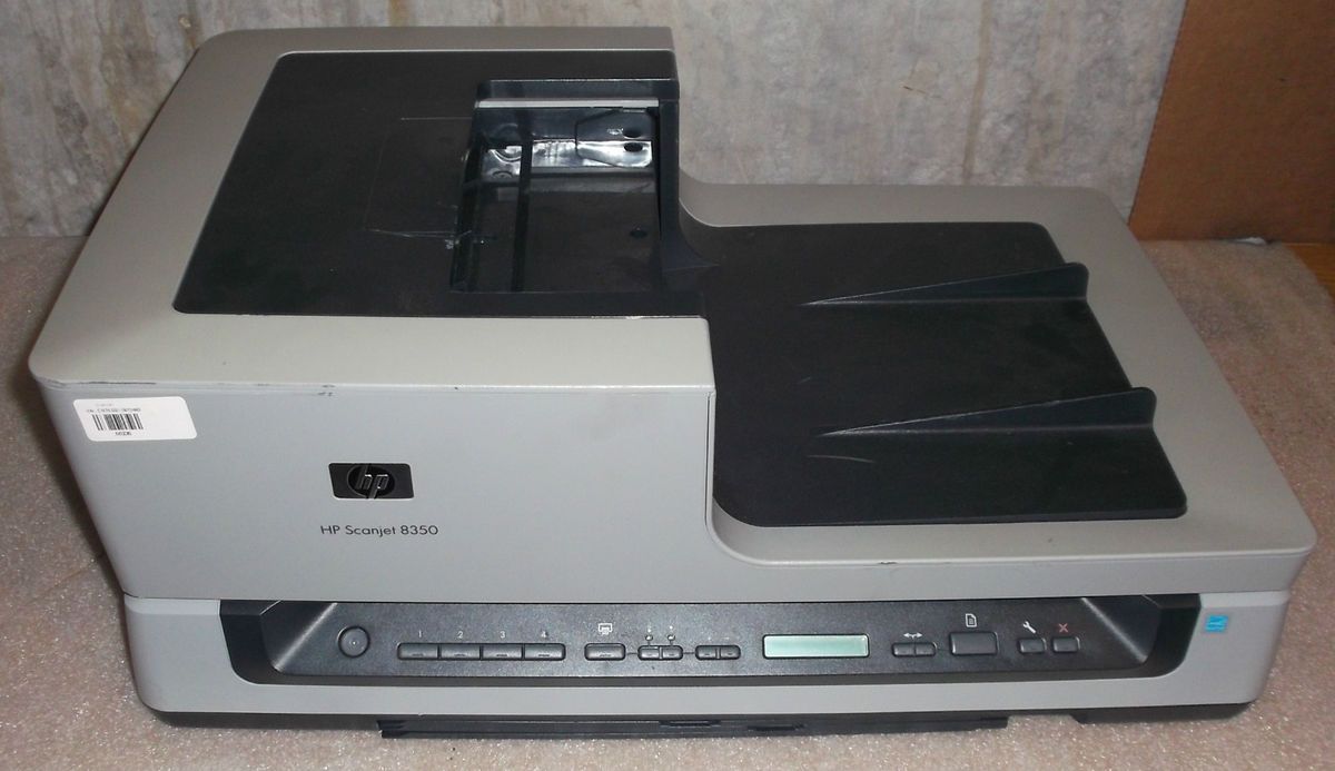 HP ScanJet 8350 Flatbed Scanner Missing Auto Feeder