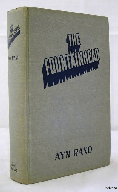 The Fountainhead ~ SIGNED Ayn Rand ~ 1943 ~ Classic ~