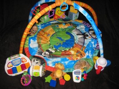 baby einstein animal world activity gym toys baby huge toy lot xmas on 