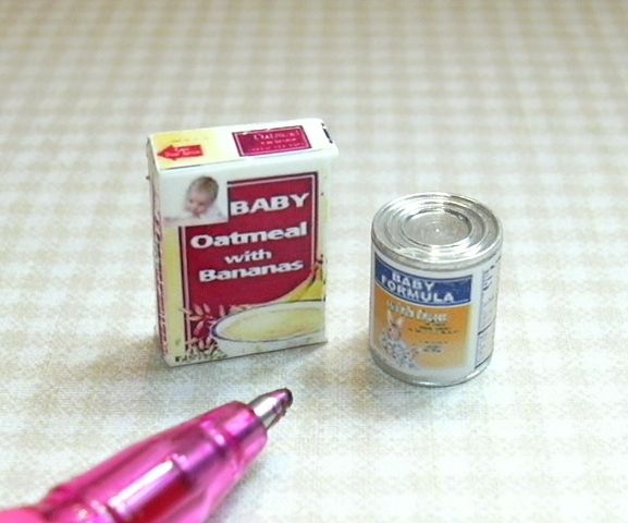 Infant Cereal Canned Formula Generic for Dollhouse