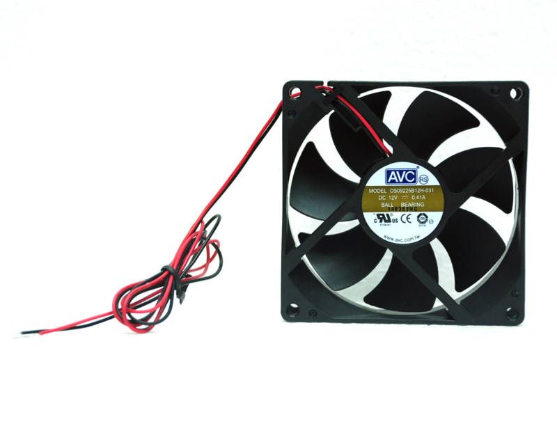 10 Pcs DC Fan DS09225B12H 031 92x92x25mm 12V 0 41A AVC