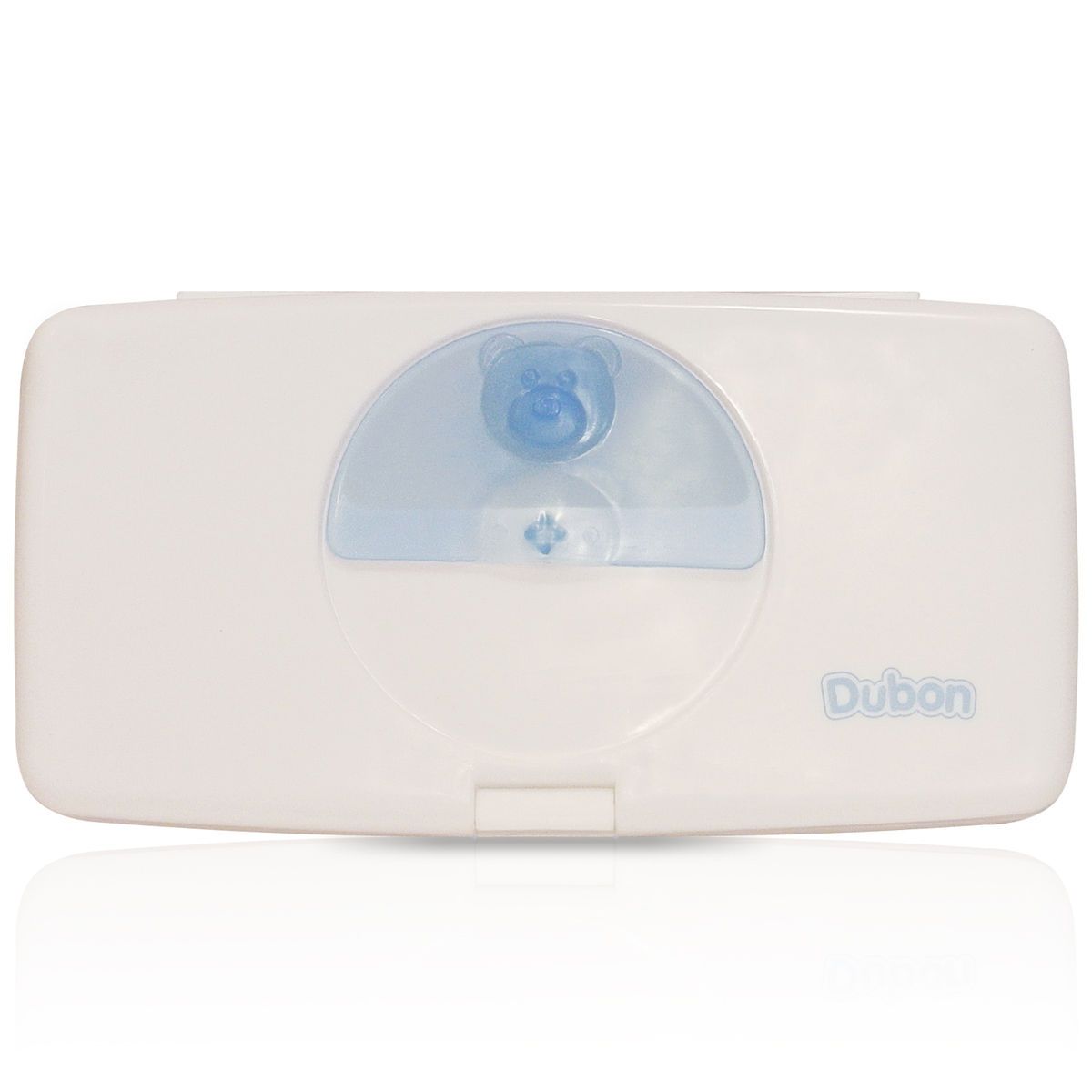 Dubon Blue Baby Wipe Case with Swivel Lid and 