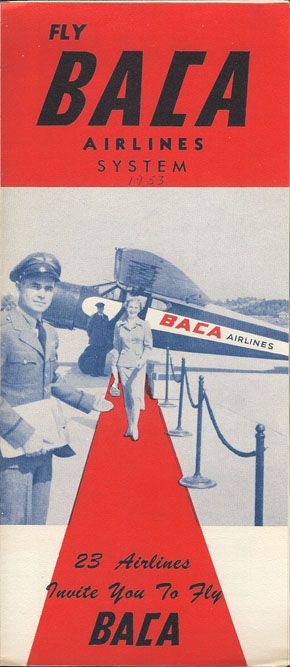 airlines included baca airlines timetable type system effective date 