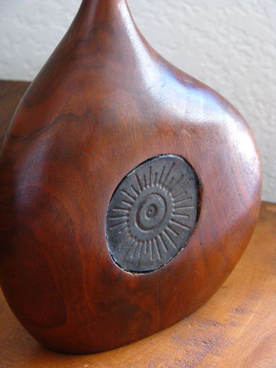 MID CENTURY DANISH MODERN BUD VASE EAMES ERA