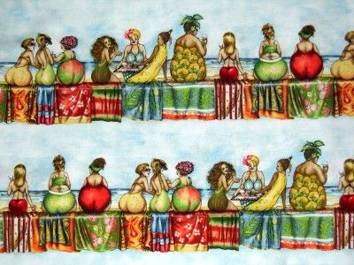 Fruit Ladies Panel from Elizabeths Studio