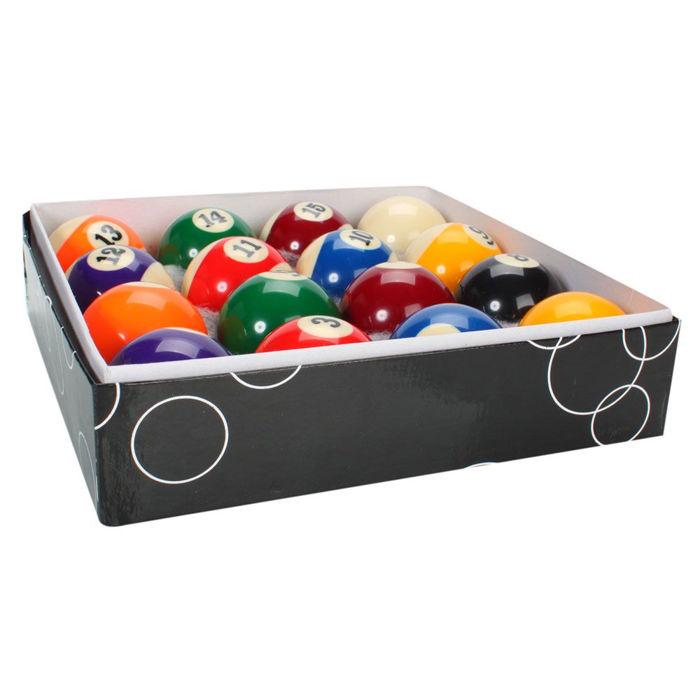 Billiards Pool Table Ball Set Standard 2 1 4 inch or 2 25 Reg Size 