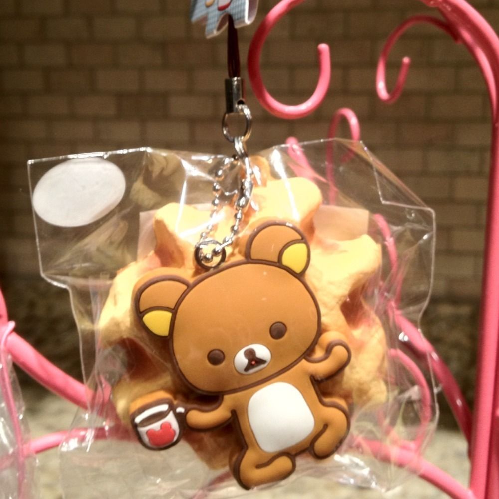 RARE San x Rilakkuma Waffle Bakery Squishy Last One